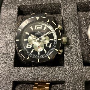 Invicta Black and white Watch
